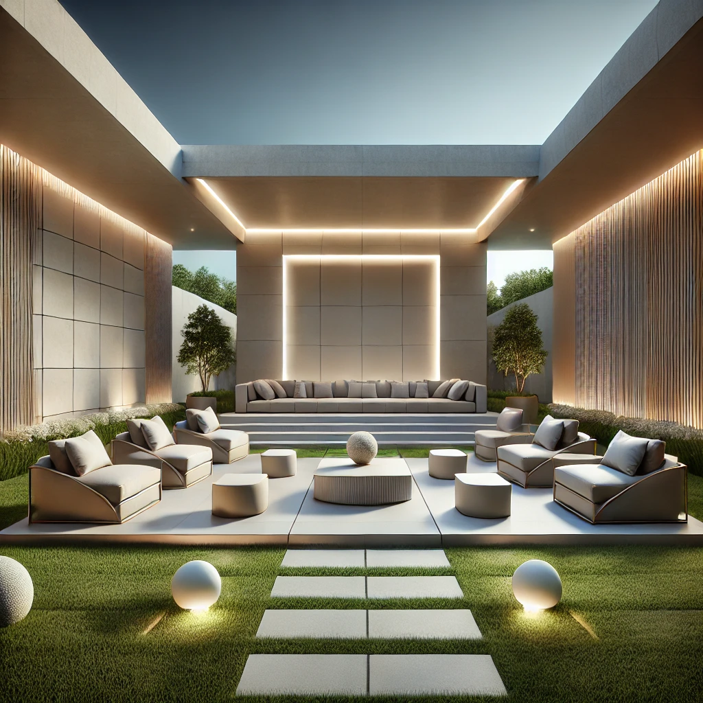 تصميم حدائق منزلية بمدينة العين