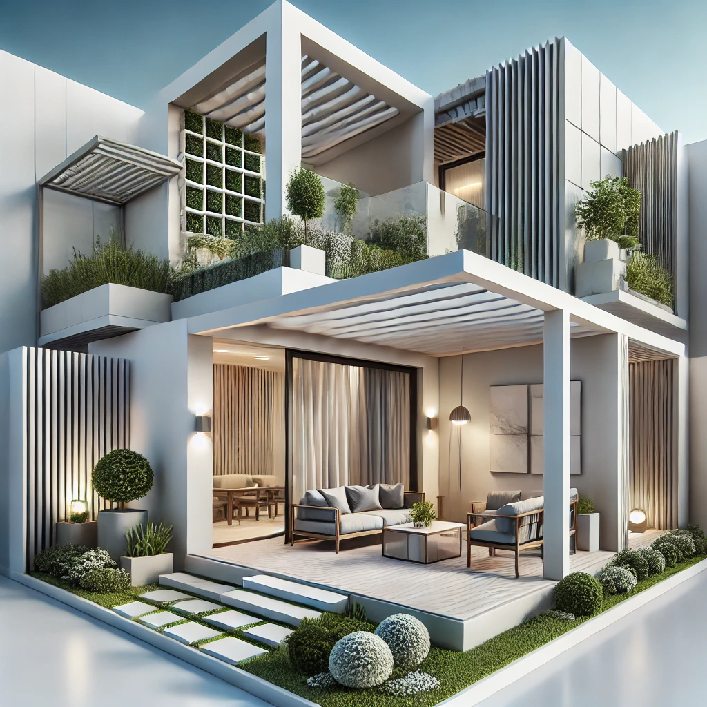 تصميمات الحدائق واللاندسكيب بالعين